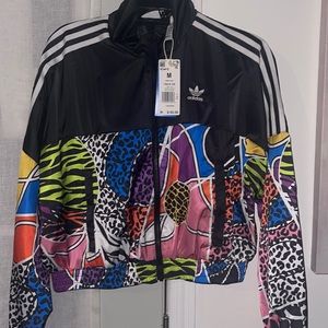 ADIDAS RICH MNISI CROP TRACK JACKET